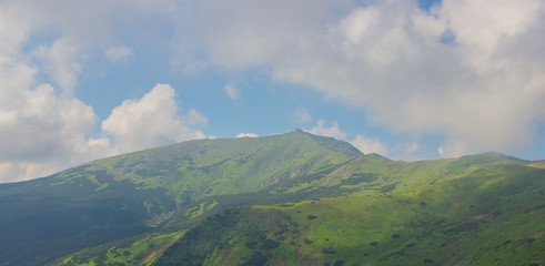 Hiking with a tent through Petros to Hoverla, Lake Nesamovite, Mount Pop Ivan Observatory.