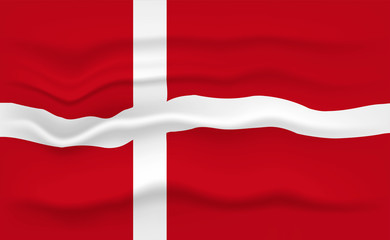 Fototapeta premium Flag of Denmark