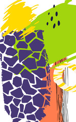 vector abstract pre made card