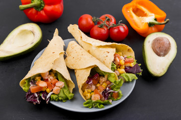 Mexican food still life