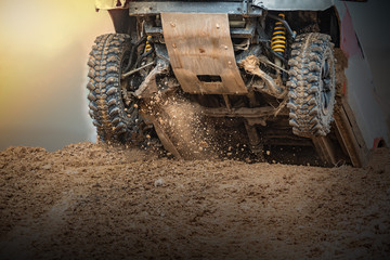 Off Road Racing at terrain racing car competition © Photo Gallery