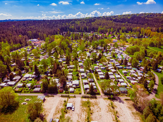 Camping reservoir Hohenfelden near Erfurt