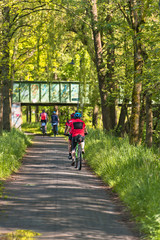 Obraz premium Fahrradtour