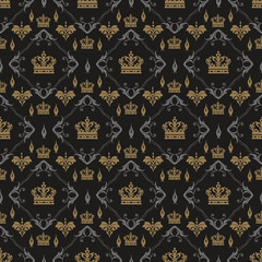 Dark background in royal style