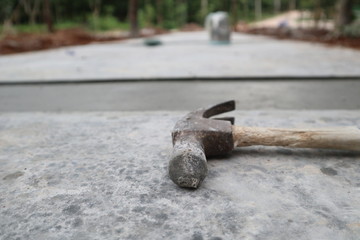 hammer and nails