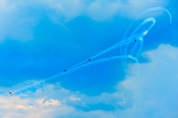 Air show performance