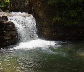 Unforgettable trek to the mountains in Gorgan, waterfalls. Rest in the Carpathians