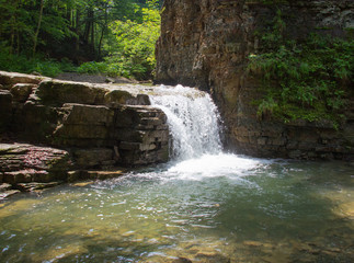 Unforgettable trek to the mountains in Gorgan, waterfalls. Rest in the Carpathians