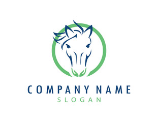 Horse care logo