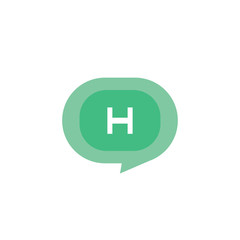 Obraz premium Initial Letter Logo H Template Vector Design