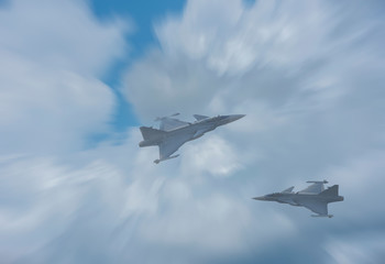 Fototapeta na wymiar Plane Fighter jet