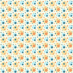 Abstract circles pattern