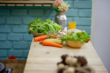 Cooking utensils Beautiful kitchen, house concept and home arrangement