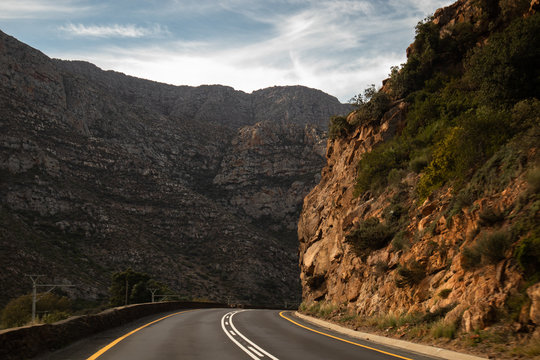 Road Through a Canyan