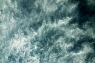 grey stormy cloud in the sky 