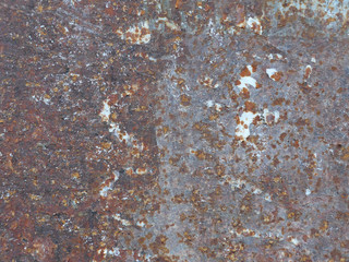 texture of rusty metal