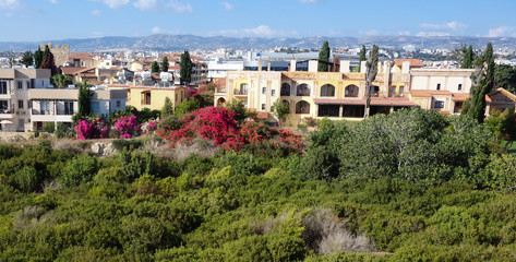 Obraz premium Cyprus. Beautiful summer landscape on Paphos.