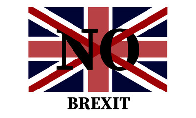 British flag No Brexit