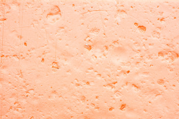 background of a pink porous texture