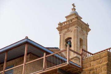 Apostolos Andreas Monastery situated in the island of Cyprus, in  the Karpasia Peninsula