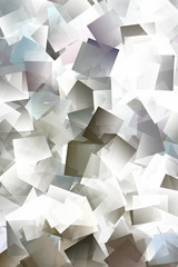 Hintergrund mit Mosaik in den Farben weiß und grau
