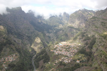 Naklejka premium Nuns Valley, Madiera