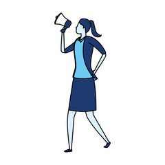 business woman character