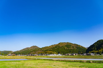 Fototapeta na wymiar 篠山の風景