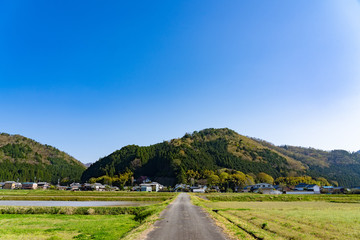 Fototapeta na wymiar 篠山の風景