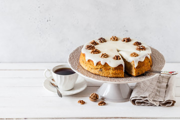 Pumpkin Cake with Cream Cheese Frosting