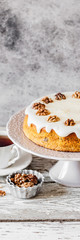 Pumpkin Cake with Cream Cheese Frosting