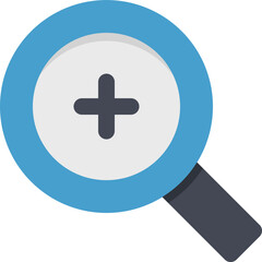 magnifying glass zoom in icon