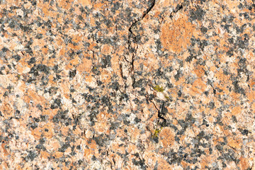 the texture of natural granite. natural stone. close up.