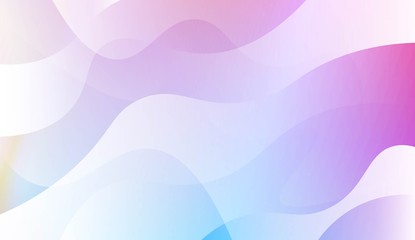 Hologram Gradient Geometric Wave Shape. Abstract background. For Template Cell Phone Backgrounds. Vector Illustration.