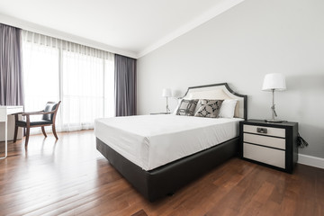 luxury studio apartment with a free layout