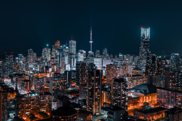 Paysage urbain épique de Toronto Canada