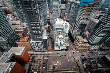 Fototapeta premium Epic City Skyline of Toronto Canada