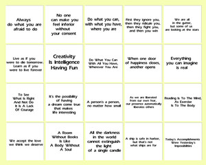 Set of 20 vector Motivation Inspiring Quotes. Ready to post in social media, brochure, magazine. 