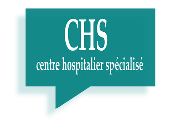 centre hospilalier spécialisé sur pancarte
