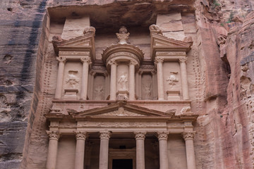 Obraz premium The Treasury at Petra, Jordan