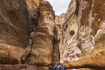 Historical site of Petra, Jordan