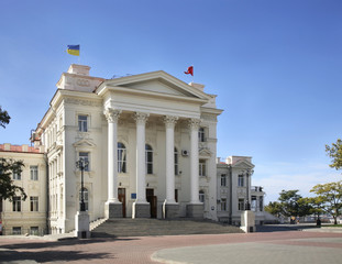 Square in Sevastopol. Ukraine