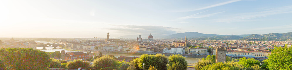 Obraz na płótnie Canvas Panorama of Florence