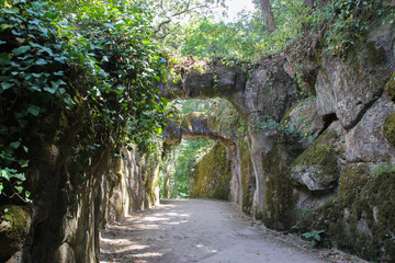 view of the Quinta da Regaleira in Sintra, Portugal