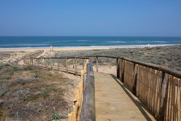 central beach of Hossegor Soorts France
