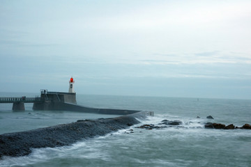 Ponton du phare des Sables d'Olonne