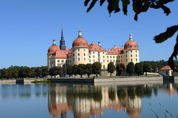 Fototapeta na wymiar Jagdschloss Moritzburg