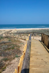 central beach of Hossegor Soorts France