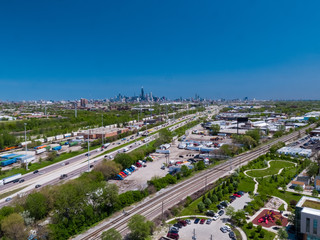 Chicago Industrial Aerial