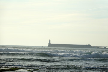 Obraz na płótnie Canvas phare des sables d'Olonne